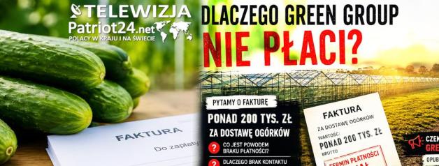 200 tysięcy złotych za ogórki i miesiące oczekiwania na pieniądze. Kontrahent Green Group nadal czeka na zapłatę